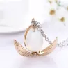Necklace with dragon egg pendantNecklaces