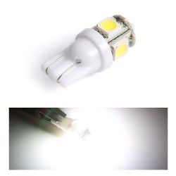 T10 5SMD 5050 W5W Xenon car LED bulb 10 piecesT10