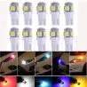 T10 5SMD 5050 W5W Xenon car LED bulb 10 piecesT10
