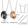 Fashionable interlocked circles - necklaceNecklaces