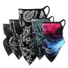 3D scarf - neck / face cover - face mask - on-ear loops - windproof - breathableMouth masks