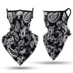 3D scarf - neck / face cover - face mask - on-ear loops - windproof - breathableMouth masks