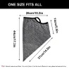 3D scarf - neck / face cover - face mask - on-ear loops - windproof - breathableMouth masks