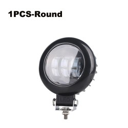 6D lens - 5 inch - 30W 12V - LED light bar - reflector for 4x4 ATV SUV trucks - spot / fog light - halo - driving lightsLED l...
