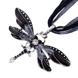 Bohemian Dragonfly NecklaceNecklaces
