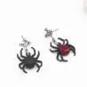 Matte Black Spider Stud EarringsEarrings