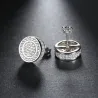 Round Earring - Gold/SilverEarrings