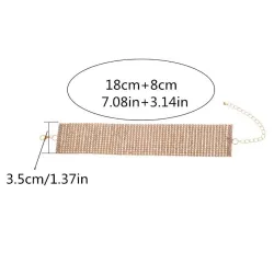Bling Ankle Bracelet - Gold/SilverAnklets