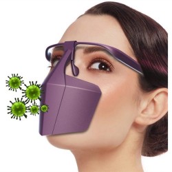 Fully sealed - anti-saliva - anti-bacterial - face - mouth - nose - plastic protective mask
