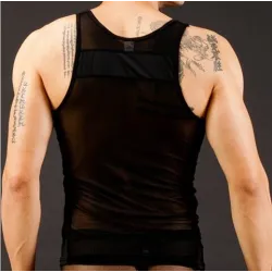 Nylon tank top - men - 5 coloursT-shirts