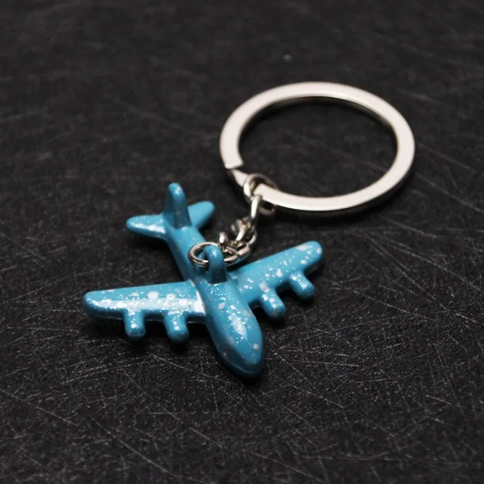 Mini airplanes - keyrings - multiple coloursKeyrings