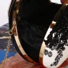 Luxury evening bag - vintage - diamond - gold chainBags