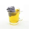 Silicone hippo shaped - tea infuser - reusable - 1pcsTea infusers