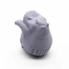 Silicone hippo shaped - tea infuser - reusable - 1pcsTea infusers