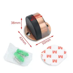 Stainless steel door stopper - waterproof - rubberFurniture