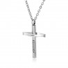 Cross christian necklaces - gold - silver - blackNecklaces