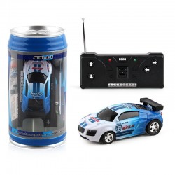 Remote control micro racing car - soda can - multi colorRC Toys