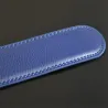 Genuine leather belt with automatic buckle - blueBelts