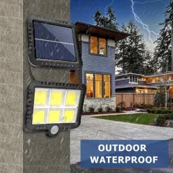 150COB - 128COB - 120COB - 100COB - Solar Light - Outdoor - Wall Light - Security Lamp - Remote ControlledSolar lighting