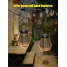 Iron lanterns with handle - solar - waterproof garden lightSolar lighting