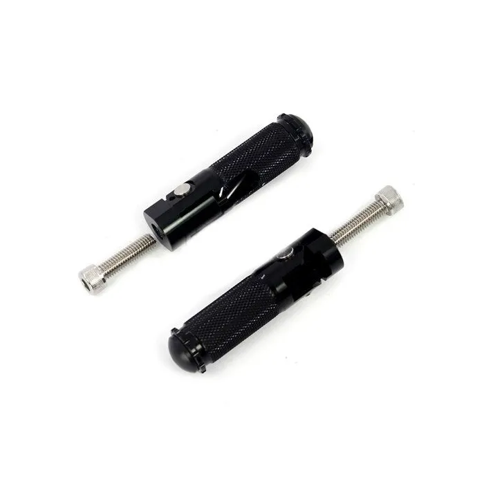 Universal motorcycle folding footrests rear pedals 2 pieces - BMW Honda Kawasaki YamahaFoot rests