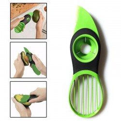 3 in 1 - avocado peeler - slicer - plastic knifeKitchen knives