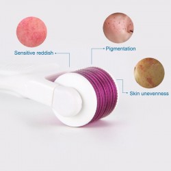 LED electric micro needles - derma roller - titanium - skin careSkin