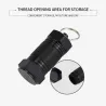 2Pcs - Metal Medicine Box - Pill Capsule - Waterproof - Outdoor - Key ringKeyrings
