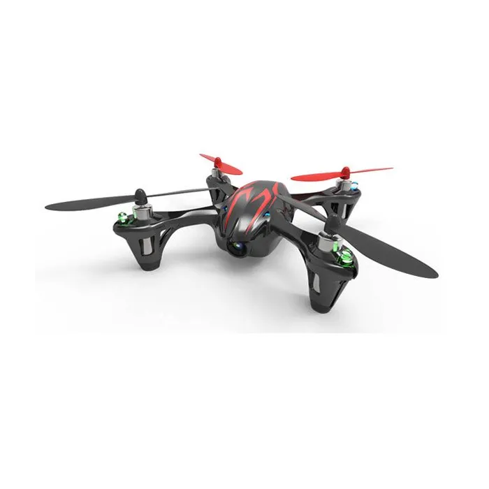 Hubsan X4 H107C - Upgraded 2.4G - 4CH - RC Drone Quadcopter - Mode 2 (Left Hand Throttle) - Black GreenDrones