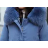 Winter coat with removable lining - hooded long jacketJackets