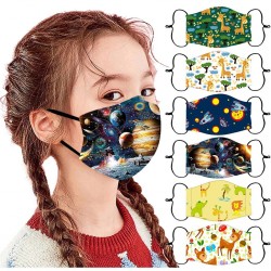 Kids face / mouth protection mask - breathable - cartoon print