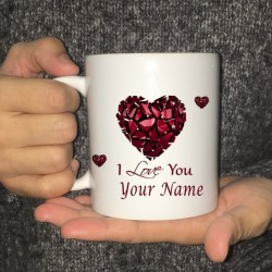 Personalised tea / coffee mug - ceramicDrinkware