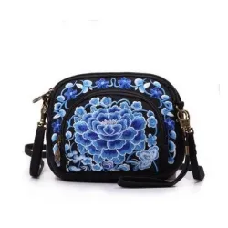 Vintage Zipper Bag - Ethnic National styleBags