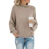 Women Sweaters - Long Sleeve - KnittedWomen's fashion
