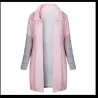 Women Coats - Casual - Hooded - Pink - Blue - BlackWomen's fashion