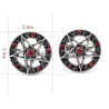 Antique cufflinks - pentagram & crystalsCufflinks