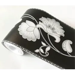 Decorative 3D wall sticker - self adhesive tape - waterproof - 10 * 500 cmWall stickers