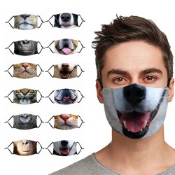 Animal Face Mask - Anti-dust - Reusable