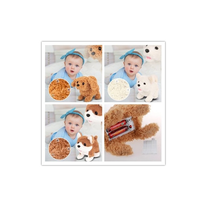 Realistic Teddy Dog - Electric Plush Toy - ChildrenCuddly toys