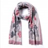 Luxurious printed cashmere scarfScarves