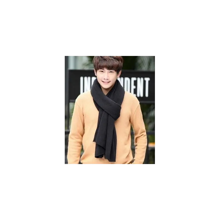 Warm cotton men's scarfScarves