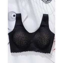 Sexy lace bra - wire-free - push-up - comfortableLingerie