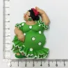 Spain - Barcelona - Malaga - flamenco dancer - tourism souvenirs - fridge magnetsFridge magnets