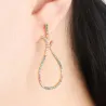 Big pendant earrings - multicoloredEarrings