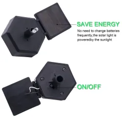 Owl shaped garden light with solar panel - LED - waterproofSolar lighting