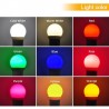 E27 3W AC 220V SMD 2835 - colourful RGB LED bulb - 10 pieces