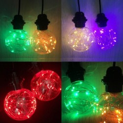 E27 - 220V 110V - RGB - LED decorative bulb