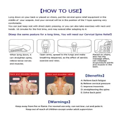 Shoulder / spine / neck massager - resin boardMassage