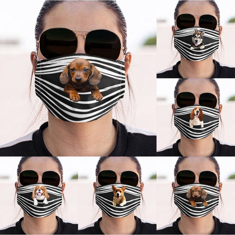 Protective face / mouth mask - reusable - dogs printMouth masks