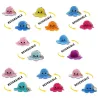 Reversible octopus - keychainKeyrings